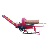 Hystrong 30 tonnes machines forestières processeur de bois de feu fendeuse de bûches automatique processeur de bois de chauffage à vendre en Australie