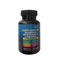 OEM Corti-Soothe Comprimés Apaisants Extra Forts Magnésium Ashwagandha et Adaptogènes Produit de Beauté