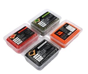 ไข่ปลาแมซาโกะ/เอบิโกะ/คาเปลิน สีส้ม ดำ เขียว - Product Image 1