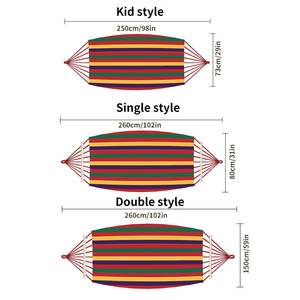 <span class=keywords><strong>Hamac</strong></span> <span class=keywords><strong>en</strong></span> toile de coton doux et respirant avec barre de maintien <span class=keywords><strong>en</strong></span> <span class=keywords><strong>bois</strong></span> <span class=keywords><strong>pour</strong></span> se détendre dans le jardin - Product Image 5