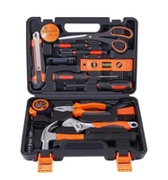 OEM - Ensemble d'outils de bricolage 22 pièces - Trousse à outils pour la maison - Ensemble d'outils à main