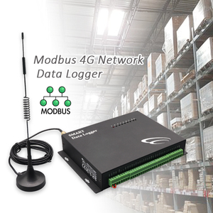 Sistema de Monitoreo de Temperatura para Almacenes, Registrador de Datos Remoto 4G Ethernet, Sensores de Temperatura y Humedad con Múltiples Tarjetas SIM - Product Image 1