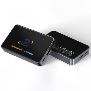 FUAllwin อะแดปเตอร์ CarPlay แบบ3-in-1, อะแดปเตอร์ไร้สายรองรับ8 + 128G กับ Android, YouTube และกล่องทีวีมัลติมีเดียสำหรับรถยนต์ - Product Image 1