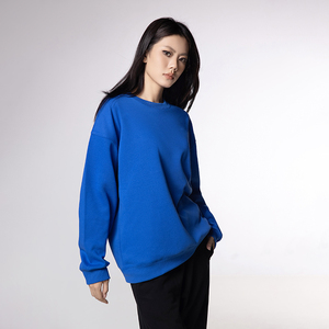 เสื้อฮู้ดคอกลมผู้ชายคุณภาพสูง แฟชั่นลายพิมพ์นูน โลโก้สั่งทำได้ สีพื้น ใส่สบายสำหรับฤดูใบไม้ผลิ ขายส่ง - Product Image 2