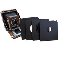 Plaque de lentille décentrée en aluminium usiné CNC, 96x99mm, pour caméra à vision 4x5, Linhof Wista Technika Ebony Camera Copal # 0