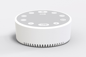 Altoparlante con Luce Notturna <span class=keywords><strong>in</strong></span> ABS, Batteria da 400mAh, Durata 3+ Ore, Rumore <span class=keywords><strong>Bianco</strong></span> per Aiuto al Sonno e Miglioramento dell'Umore, Elettronica di Consumo - Product Image 3