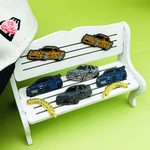 Broches en alliage métallique pour voiture, broches unisexes en alliage de zinc, cadeau tendance - Product Image 3