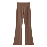 Pantalons de jogging pour femmes personnalisés, pantalon en jersey de coton surdimensionné pour femmes, legging doux avec cordon de serrage