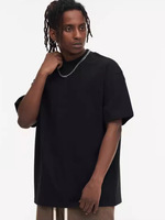 T-shirt surdimensionné en détresse T-shirt femme à manches courtes et épaules tombantes T-shirt homme Vintage Sport surdimensionné 100% coton