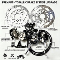 Kit de frein avant et arrière Surron Ultra Bee LBX Talaria MX4 XXX, performance de course, 4 pistons hydrauliques CNC, pièces modifiées en aluminium 6061