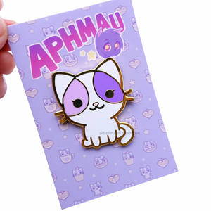 Pin ผู้ผลิต OEM ที่กำหนดเองหรือเคลือบชุบนิกเกิลสีดำแมว Pride จีน Lapel Pin โลหะผีเสื้อ - Product Image 4