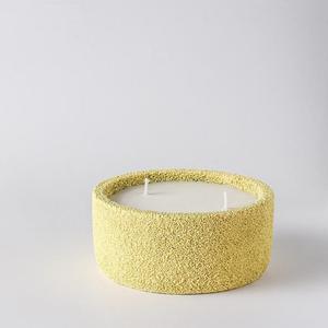 Nuovo Design coppetta candela in ceramica con portacandele profumate coppa di cemento corallo per aromaterapia - Product Image 5