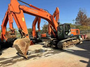 Excavatrice sur chenilles Hitachi ZAXIS350H d'occasion, 35 tonnes, orange, machine de construction - Product Image 5