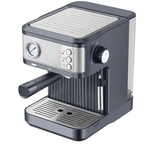 Máquina de café expresso elétrica semiautomática de pressão 15Bar 850W 1.7L Itália