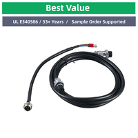 Conector Circular de PVC con Arnés de Cables, Resistente al Agua IP67, Alta Fiabilidad, para Aviación, Industria, Motocicletas y Computadoras