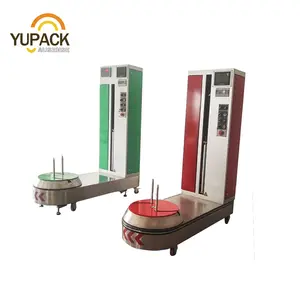 YUPACK automatische LP600F-L Stretch folie Flughafen Gepäck verpackungs maschine