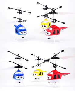 جديد هدية الكريسماس الأشعة تحت الحمراء الاستقراء هليكوبتر ملونة RC تحلق الكرة المدمج في أضواء LED تحلق الكرة اليد تحلق طائرة هليكوبتر - Product Image 4