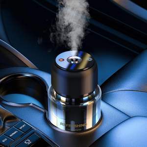 Difusor de Aroma para Auto con Proyección de Luz Estelar, Decorativo, Humidificador Inteligente para Autos - Product Image 1