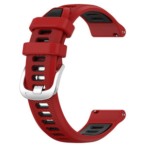 Whosale 18mm 20mm 22mm deporte pulsera de silicona correa de repuesto para <span class=keywords><strong>Samsung</strong></span> Galaxy Watch 7 6 <span class=keywords><strong>5</strong></span> Garmin Huawei <span class=keywords><strong>Smartwatch</strong></span> - Product Image 2