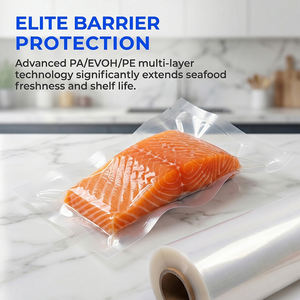 Sacs sous vide transparents PA/PE <span class=keywords><strong>de</strong></span> qualité alimentaire pour animaux <span class=keywords><strong>de</strong></span> compagnie, scellés sur 3 côtés, résistants à l'humidité, <span class=keywords><strong>prix</strong></span> usine - Product Image 2