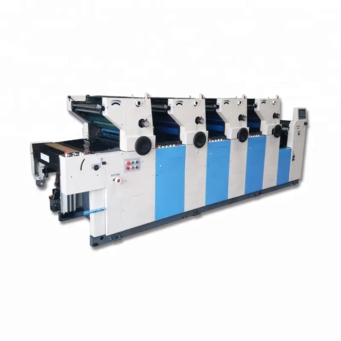 Lower price 4 four colors double sideds offset printing machine