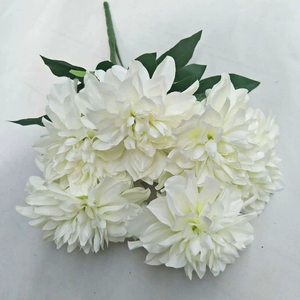 ดอกดอกรักเร่ <span class=keywords><strong>Pinnata</strong></span> ดอกไม้ปลอมช่อดอกไม้ปลอมงานปาร์ตี้งานแต่งงานที่บ้าน - Product Image 6