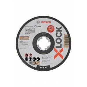 BOSCH - 2608619262 Disque de coupe X-LOCK ''Standard pour Inox'' - EAN 3165140947527 ABRASIFS CUTTING DISCS - Product Image 1