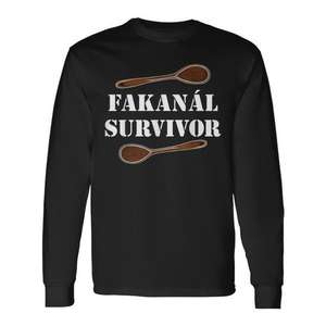 T-shirt à manches longues Fakanal Survivor Hungarian Wooden Spoon Heritage - Product Image 1