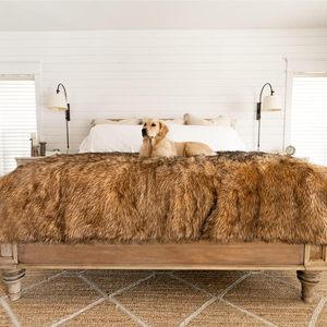 Wholesale Waterproof Minky Plush Custom Luxury Other Soft Polyester <strong>Dog</strong> PV Faux Fur Blankets <strong>Throw</strong> <strong>for</strong> Pet Winter Bed <strong>Sofa</strong> - Product Image 5