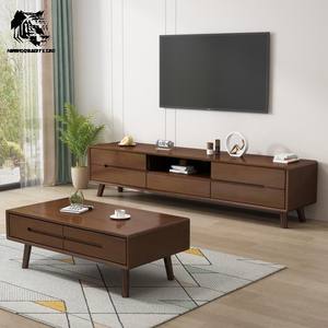 Venta Directa de Fábrica, Mueble para TV de Madera Moderno y Personalizable para Sala de Estar y Dormitorio, Gabinete de Almacenamiento Ecológico - Product Image 6