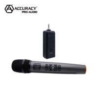 Micrófono Inalámbrico de Mano Accuracy Pro Audio GHF-136 con Alcance de 20-30m y Excelente Rendimiento Anti-interferencias