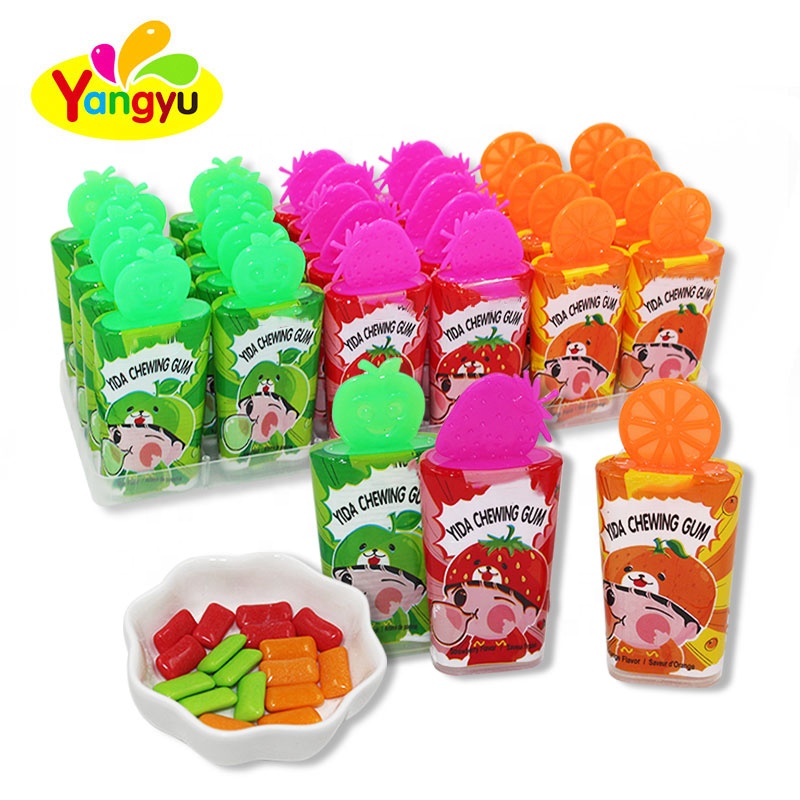 Жвачка в американском стиле с фруктовым вкусом