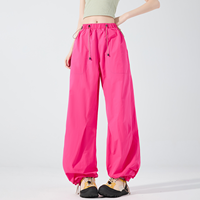 2026 Frühling Sommer Leichte, umweltfreundliche, atmungsaktive Anti-UV Kapuzen-Paratrooper-Hose Unisex Lockerer High-Look Outdoor Cargo