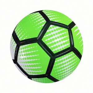 Balón de Fútbol de Alta Visibilidad Talla 5 - Balón de Fútbol de Color Brillante para Educación Física Escolar y Juegos Recreativos - Product Image 4