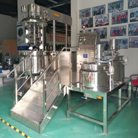 Machine de fabrication de shampoing, crème et lotion de haute qualité, mélangeur émulsifiant sous vide, machine de fabrication de cosmétiques