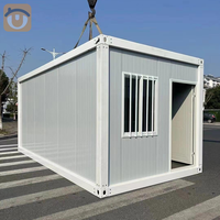 Maison modulaire détachable de 20 pieds maison modulaire de secours préfabriqué Sauvetage d'urgence Maison mobile en conteneur