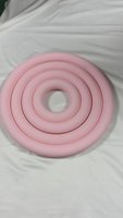 Kit d'accessoires de Pilates rose, équipement d'entraînement, ensemble de cercles et de triangles personnalisés pour haltères, poids de cheville, barre longue