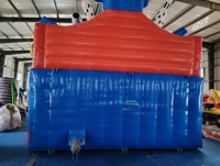 Château gonflable robot avec toboggan, aire de jeux gonflable commerciale en PVC pour la location de fêtes d'enfants