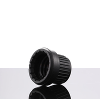 Ventes chaudes - Flacon d'huile essentielle en verre ambré de 5 ml, 10 ml, 15 ml, 30 ml avec bouchon compte-gouttes européen