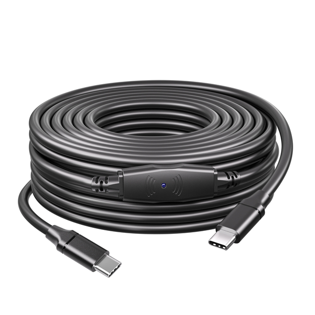 Active USB3.0 Type-C Male to Male Signal Booster 5Gbps Extension 5M/10M/15M/20M/30M USB3.1 C-C Cable