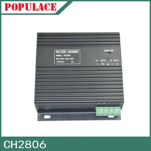 Chargeur de batterie CH2806 6A 12V 24V à charge flottante automatique, usage industriel, modèle de bureau - Product Image 5