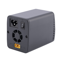 Fuente de Alimentación Mini Ajustable ToolkitRC P200 V2 200W 30V 10A GaN, Entrada AC/DC, USB-C PD65W, Pantalla IPS para Batería de Dron RC FPV