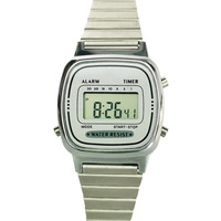 Montre numérique LED pour femmes, montres électroniques de sport, Relogio Masculino, Relojes, bracelet en acier, montres-bracelets vintage étanches