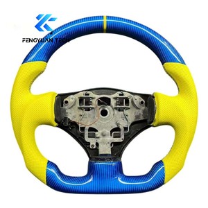 Volant en cuir Alcantara chauffant personnalisé avec LED en fibre de carbone forgée pour Peugeot RCZ 206/207/208/<span class=keywords><strong>308</strong></span>/408/508/MK1/<span class=keywords><strong>GTI</strong></span> - Product Image 6