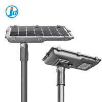 Lampadaires solaires 10W 20W 30W 40W 50W 60W IP66 LED, système solaire tout-en-un pour jardin