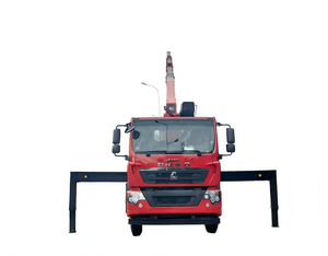 Jerman 4x2 Boom lurus 8 Ton Truck-mount mekanik Handler pabrikan - Product Image 1