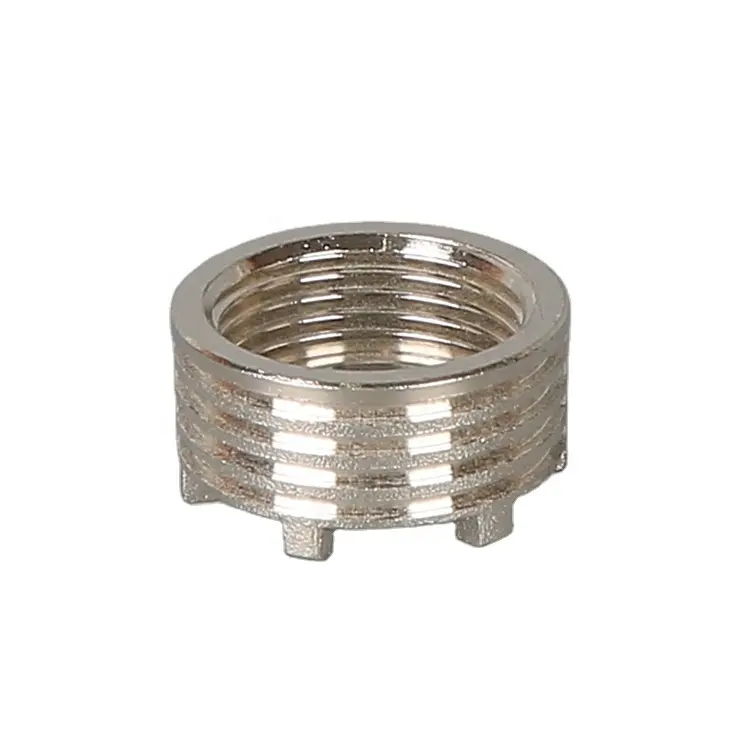 LK-4-601 ( 1/2 ) high quality brass pipe female threads insert fitting with Chrome plating