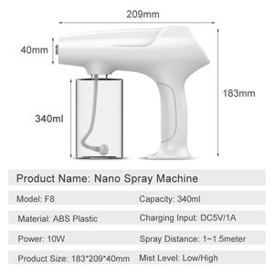 Pulvérisateur Nano Portable Sans Fil Rechargeable à Usage Domestique avec Conception Brevetée Unique pour Salon de Barbier - Product Image 5