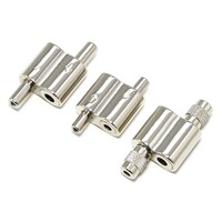 Fixation personnalisée de haute qualité réglable sécurité en aluminium boucle câble pince OEM