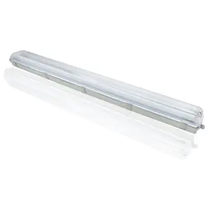 Tri-geçirmez buhar ışık IP65 tri-geçirmez ışık anti patlama AC220-240V 2x36w 2x18w 4ft floresan led tüp ışık CE CB